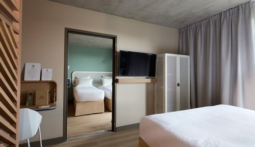 Classic Room including self-service snacks and drinks at the Club