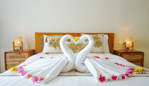 Deluxe Double Room, Balcony, Pool View