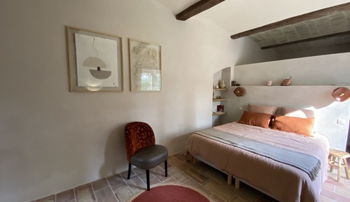 Romantic Double Room, Private Bathroom, Garden View
