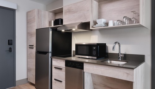 Standard Room, 1 King Bed, Accessible, Kitchenette (with Sofabed)