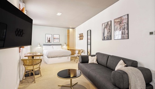 Studio with Sofa Bed