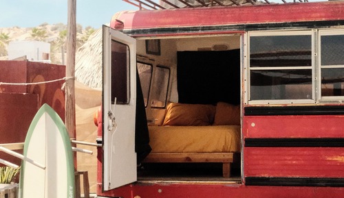 Classic Mobile Home, Beach View