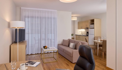 Sleeps 6 adults - 1 queen-size bed, 1 double bed, and 1 sofa bed