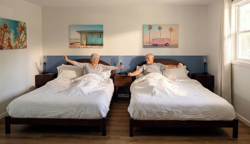Deluxe Double Room, 2 Queen Beds, Kitchenette