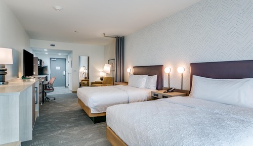 Studio Suite, 2 Queen Beds, Accessible, Bathtub