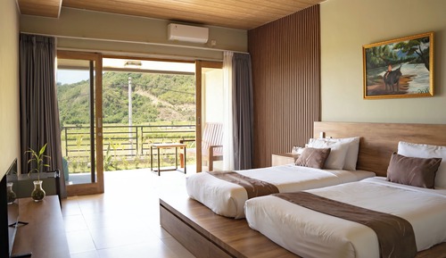 Deluxe Twin Room, Balcony, Ocean View