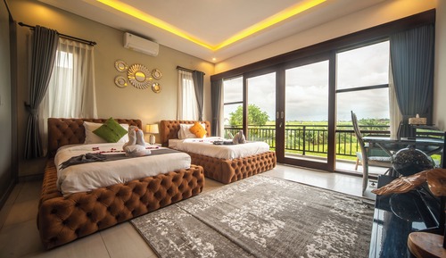 Deluxe Villa, 3 Bedrooms, Balcony, Mountain View