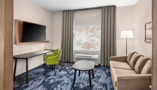 Suite, 1 King Bed with Sofa bed