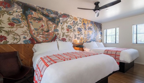Classic Quadruple Room, Courtyard View