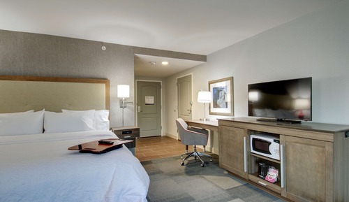 Room, 1 King Bed, Non Smoking, Refrigerator & Microwave