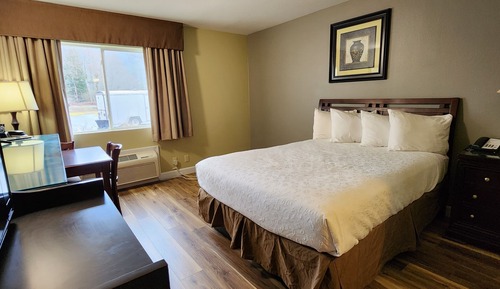 Deluxe Room, 1 King Bed, Refrigerator & Microwave