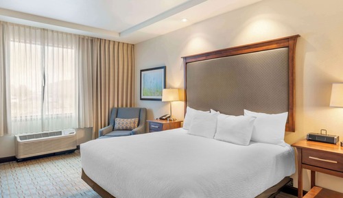 Suite, 1 King Bed, Refrigerator & Microwave, Garden View