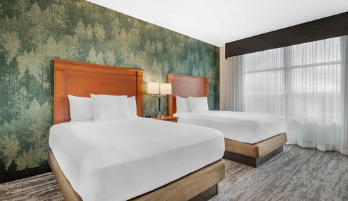Suite, 2 Queen Beds, Accessible (Sofa Sleeper, Tub, 2 Rooms)