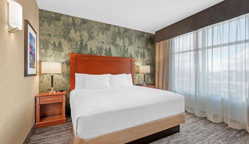 Suite, 1 King Bed with Sofa bed, Hearing Accessible (Sofa Sleeper, 2 Rooms)