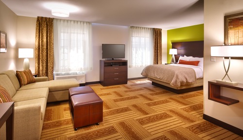 Studio Suite, 1 Queen Bed, Accessible, Kitchen (Communications, Accessible Tub)