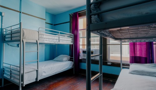 Shared Dormitory, Mixed Dorm, Shared Bathroom (4 Beds with A/C)