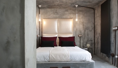 Double Room, Patio (Conception SARL GAUTHIER-BERT INTÉRIEURS, architecte d’intérieurs)