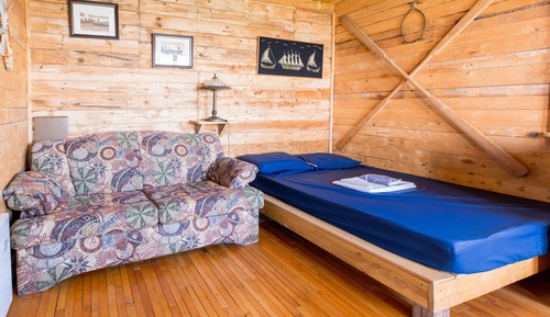 Cabin, 1 Queen Bed, Kitchenette, Sea View (Le Trappeur)
