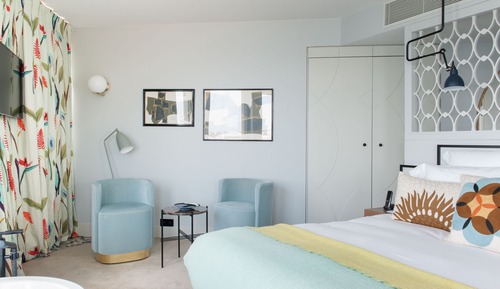 Luxury Double Room, 1 King Bed, Sea View