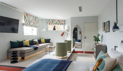 Luxury Double Room, 1 King Bed, Balcony, Sea View