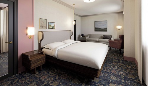Junior Suite, 1 King Bed with Sofa bed