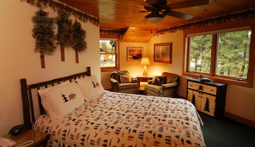Log Home Guest Room