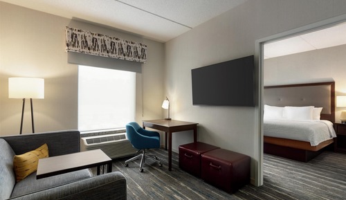 Suite, 1 King Bed, Non Smoking, Refrigerator