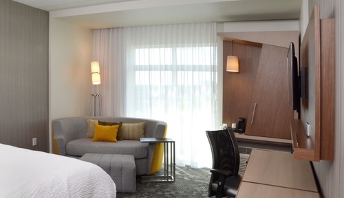 Room, 1 King Bed with Sofa bed (Hearing Accessible)