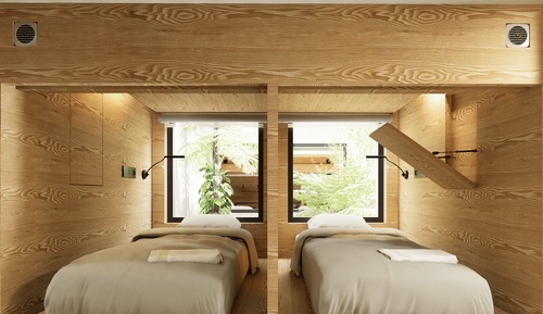 Deluxe Shared Dormitory, Men only, Non Smoking, Garden View