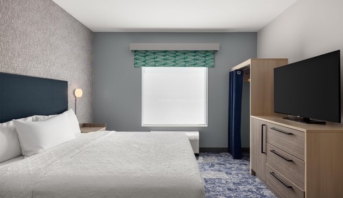 Suite, 1 King Bed, Accessible (Roll-In Shower)