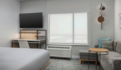Studio Suite, 1 King Bed with Sofa bed (Hearing Accessible)