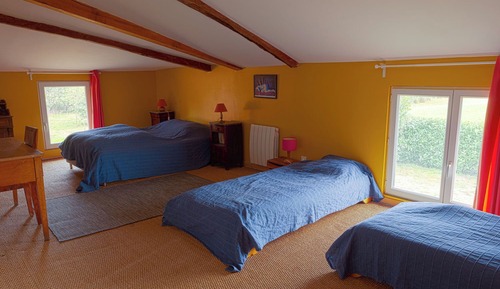 Quadruple Room, Multiple Beds, Garden View (Autan)