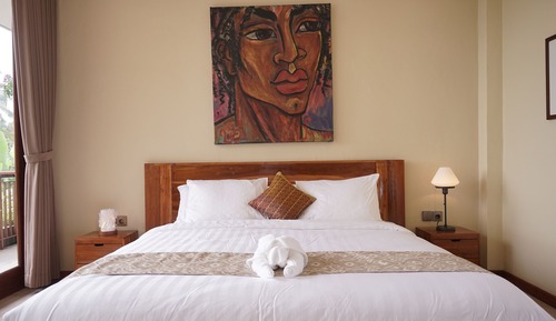 Superior Double Room, 1 King Bed, Balcony, Hill View