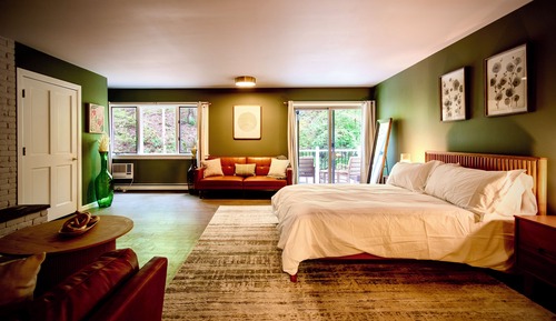 Comfort Studio Suite, Garden View