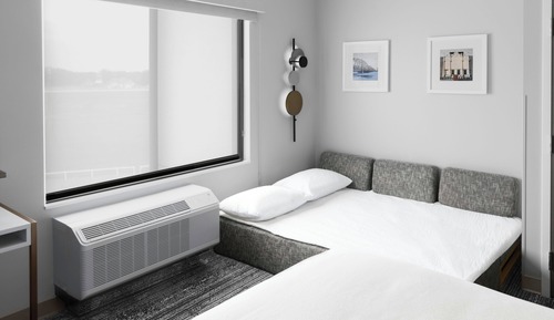 Studio, 1 King Bed with Sofa bed (Hearing Accessible)