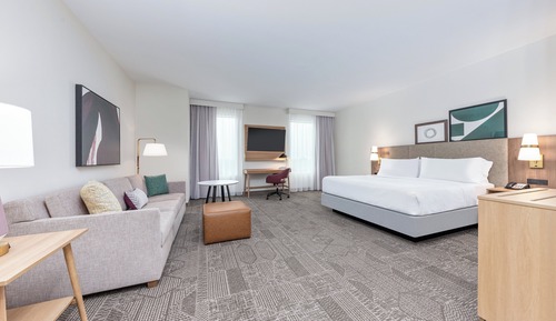 Studio Suite, 1 King Bed, Accessible, Kitchen (Communications)
