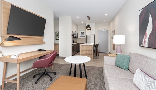 Suite, 1 Bedroom, Accessible, Kitchen (Communications)