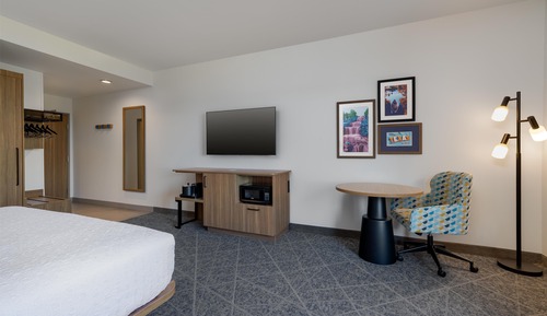 Room, 1 King Bed (Mobility & Hearing, Roll-in Shower)