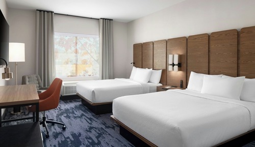 Room, 2 Queen Beds (Mobility Accessible, Roll-in Shower)