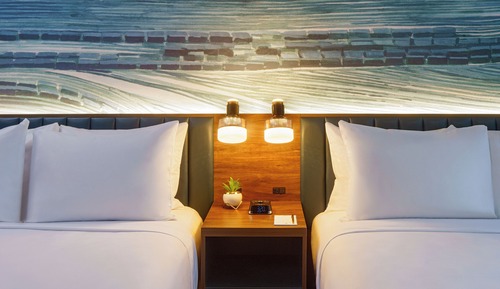 Room, 2 Double Beds (High Floor)