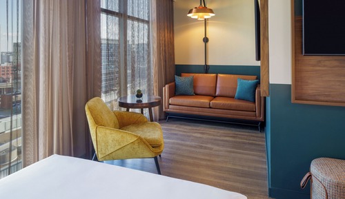 Deluxe Room, 2 Double Beds (High Floor)