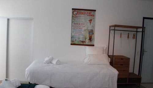 Comfort Quadruple Room, Private Bathroom, Garden View (Sword)