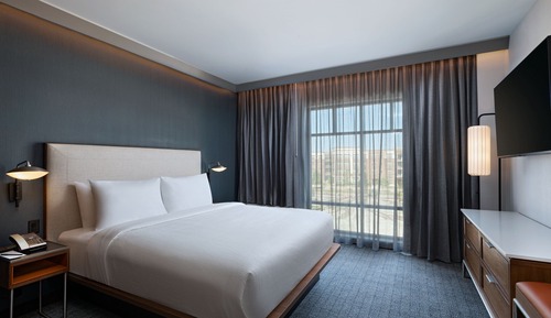 Room, 1 King Bed with Sofa bed, Accessible Bathtub