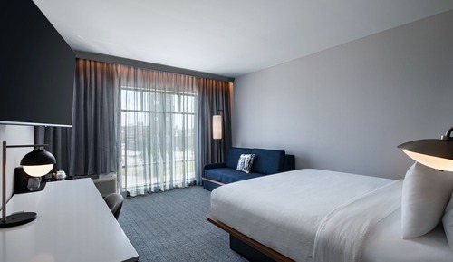 Room, 1 King Bed with Sofa bed, Hearing Accessible
