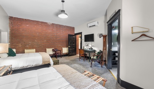 Standard Room, 2 Queen Beds, Non Smoking, Private Bathroom