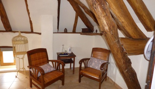 Comfort Double Room, 1 Queen Bed, Private Bathroom, Garden View (LE PIGEONNIER)