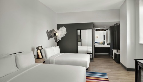 Room, 2 Queen Beds (Mobility/Hearing Access, Roll-In Shwr)