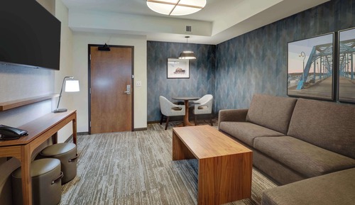 Suite, 1 King Bed with Sofa bed (Sofa Sleeper, 2 Rooms)