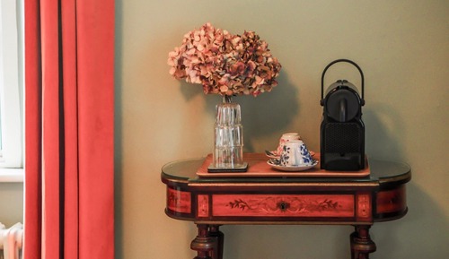 Romantic Double Room, Ensuite, Garden View