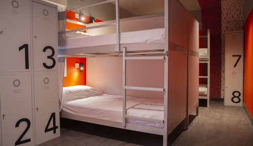 Shared Dormitory, Mixed Dorm, Private Bathroom (9 pax)